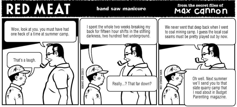 Red Meat: band saw manicure