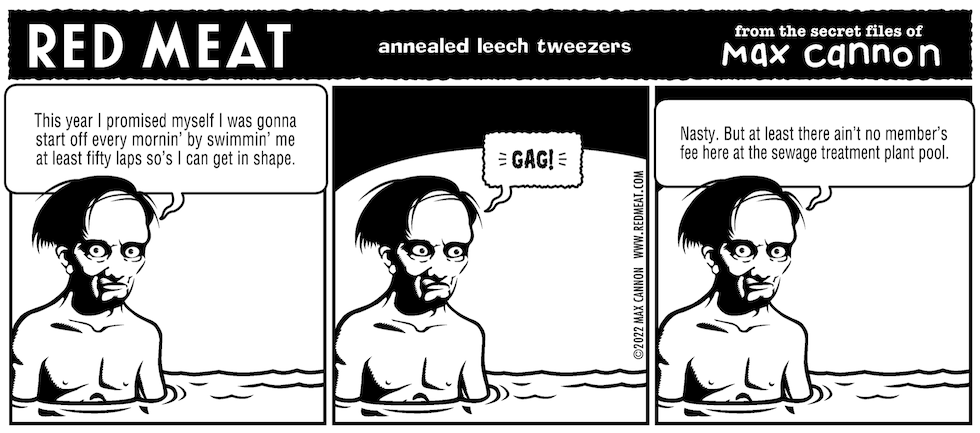 Red Meat: annealed leech tweezers