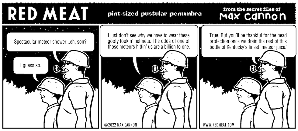 Red Meat: pint-sized pustular penumbra