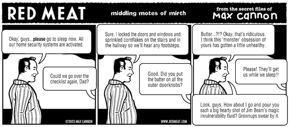 Red Meat: middling notes of mirth