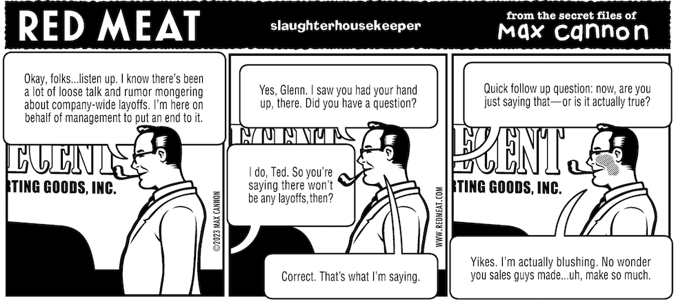 Red Meat: slaughterhousekeeper